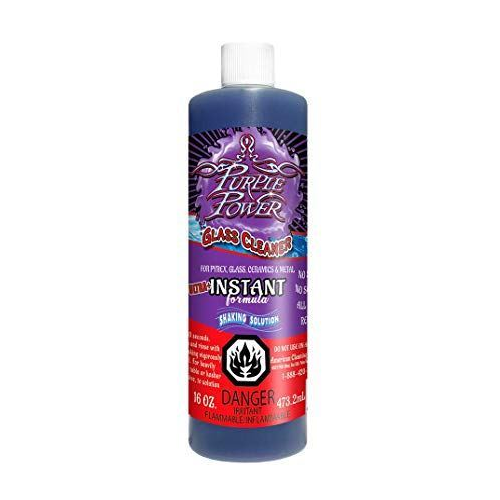 Purple Power Glass Cleaner Ultra+ Instant Formula Shaking Solution 16oz