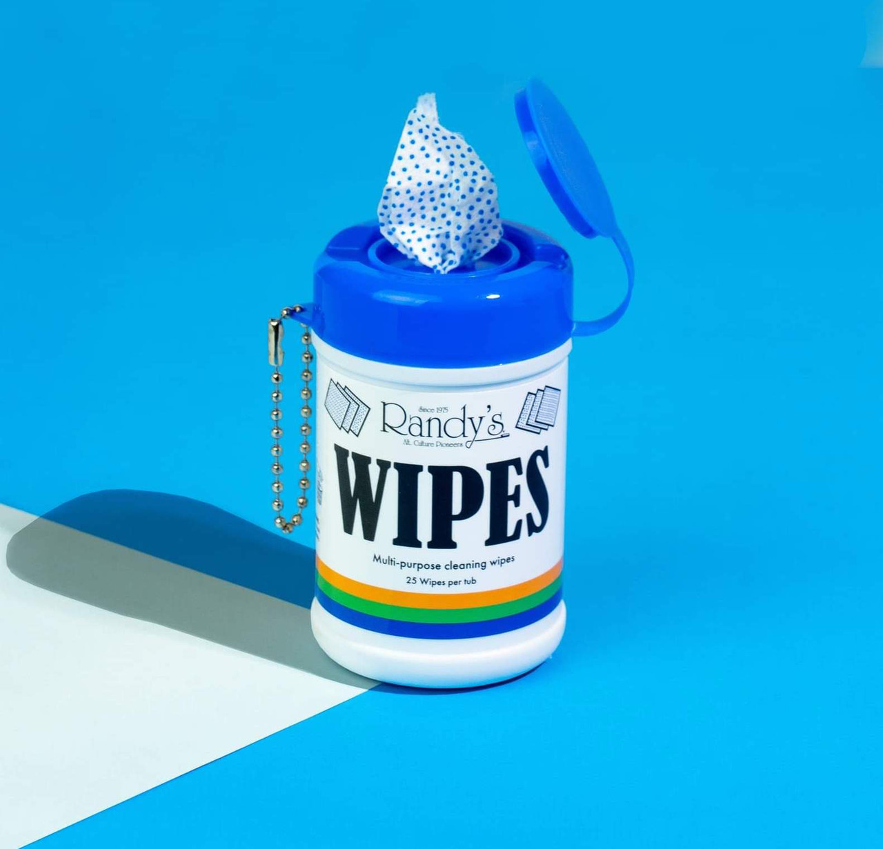 Randy's Cleaning Wipes: Pre-Soaked Bong Cleaning Wipes - 25 Count -  Silicone Bong