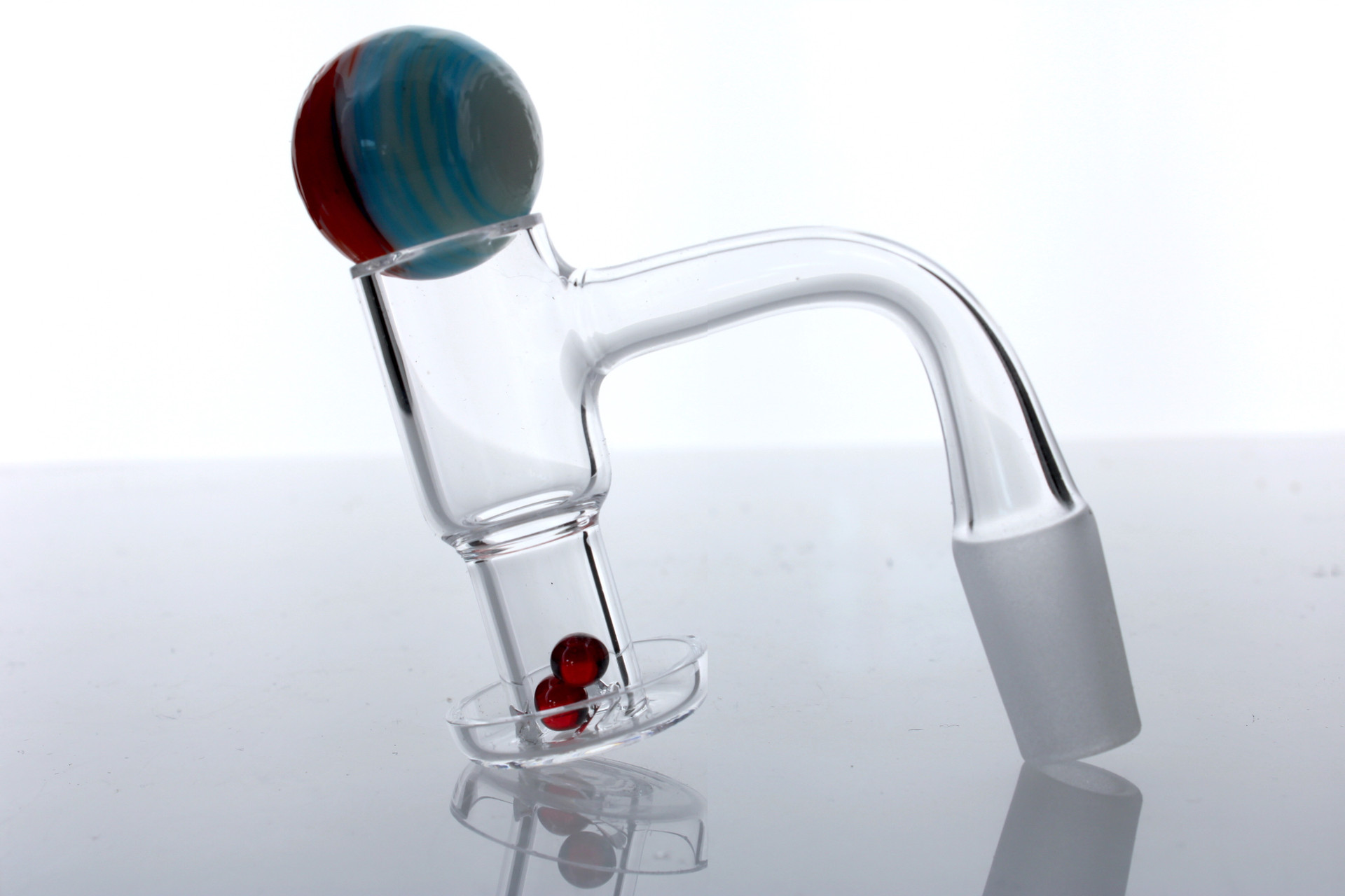 Terp Slurper 14mm Male 90 Degree Banger Kit with Terp Pearls & Mable