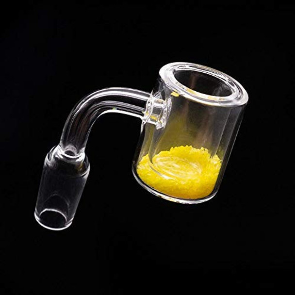 14MM MALE Thermochromic Glass Quartz Banger Heat Color Change