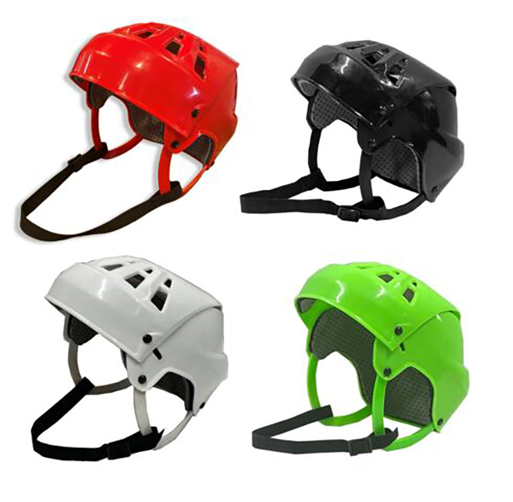 Casque De Hockey Sur Glace Vintage - Cooper RBK 3K Jofa - Blanc - État D'usage