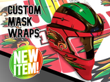 Custom Goalie Mask Wrap