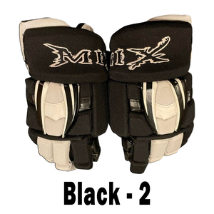 MIX Venom MX9 Ice Hockey gloves - BlK/Wht 2