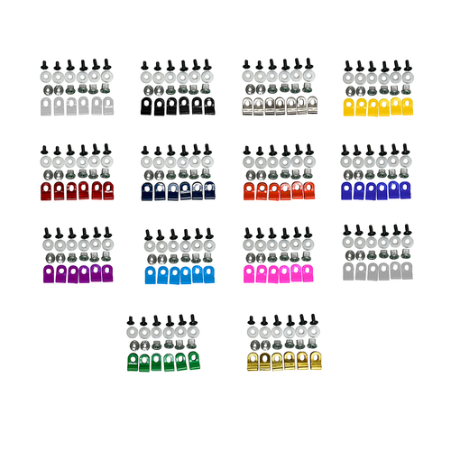 Combo Clips, 2 sets one of Black & a set of gold