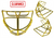 (Clearnce) MX10 PRO Non-Certified Cat Eye Goalie Cage - Gold Plated