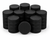 Ice Hockey Pucks – Regulation 6 oz Black Rubber Practice Pucks – Official Size & Weight – Hockey Training Pucks for Shooting, Passing & Stickhandling – 6, 12, 25, 50 & 100 Pack