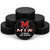 MIX Sports Ice Hockey Pucks – Regulation 6 oz Black Rubber Practice Pucks – Official Size & Weight – Hockey Training Pucks for Shooting, Passing & Stickhandling – 6, 12, 25, 50 & 100 Pack