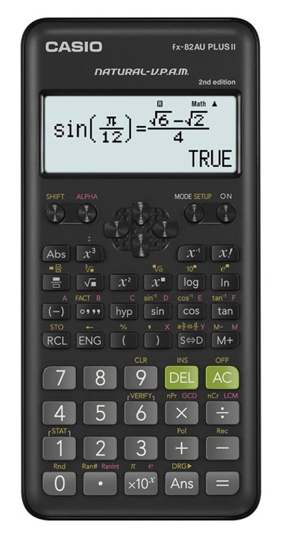 CALCULATOR CASIO FX82AU SCIENTIFIC PLUS II NEW EDITION