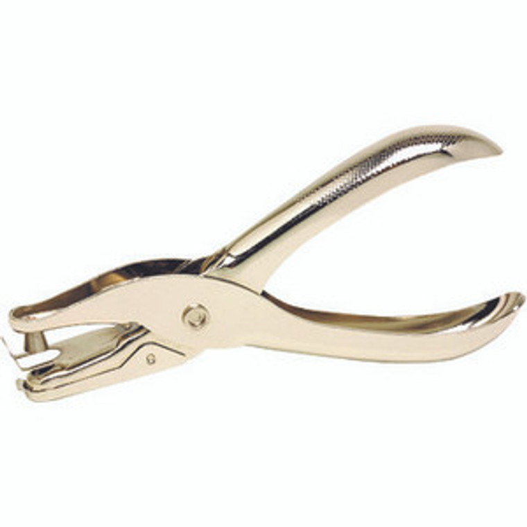 PUNCH STAT 1 HOLE 8 SHEETS PLIER METAL SILVER