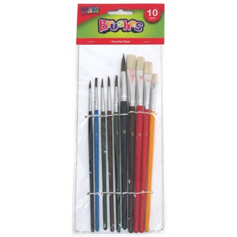 Paint Brushes Artist (10 pack)