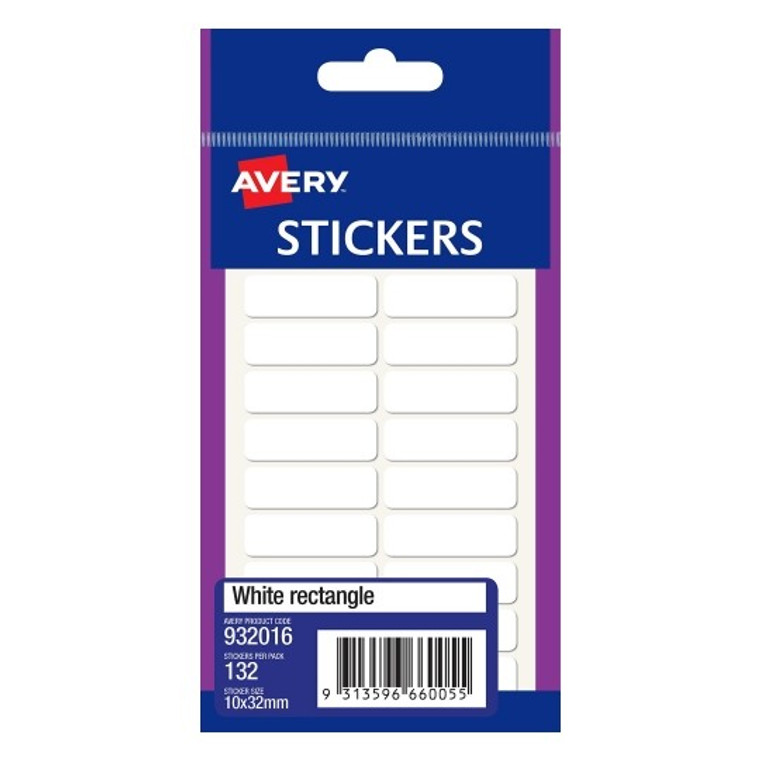 LABEL AVERY F/P 12X30 WHITE