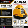 ProShot Alpha w/R9 Receiver Horizontal Laser Level.