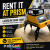 For rent: Precision Zenith Plumb Laser Quad 1000