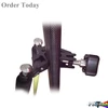 SitePro 07-4260 V-Series Anti-Crush Thumb-Release Pole Bipod — Flo-Yellow Aluminum