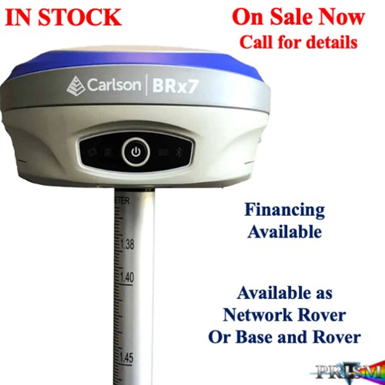 Carlson BRx7 Network Rover GNSS System with UHF radio.