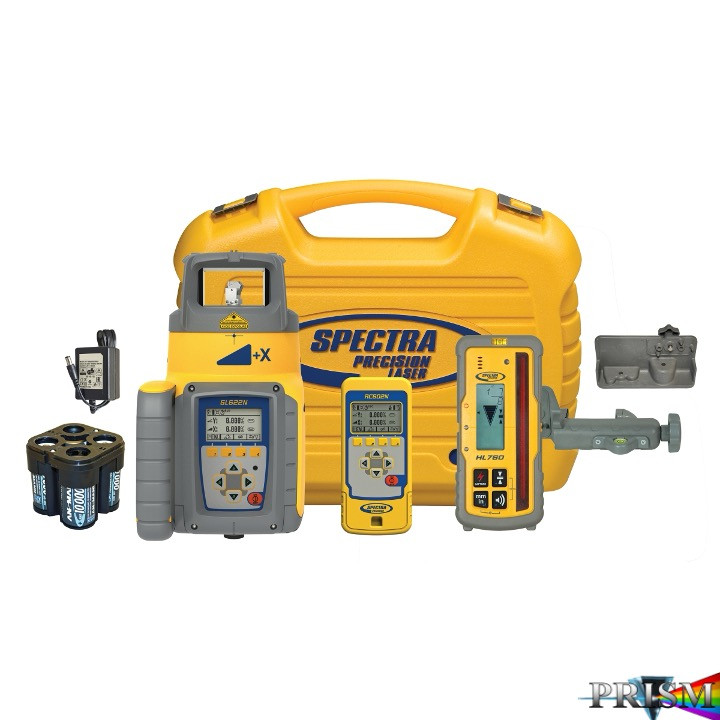 Spectra GL622N  ± 25%  Dual Grade w/ HL760 Receiver , RC602N remote, Rech. Batt.
