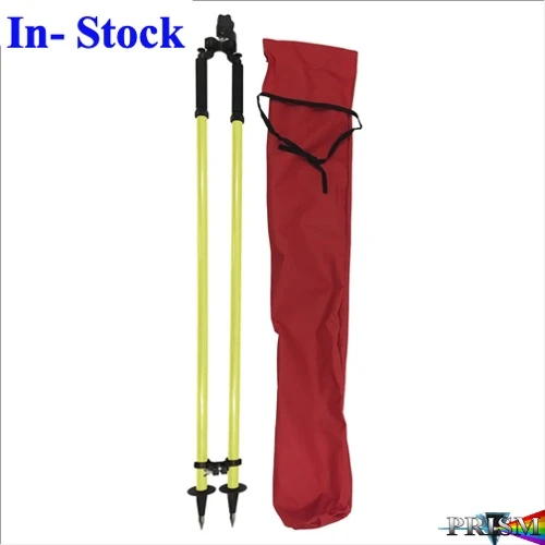 SECO 5217-40-FLY Flo Yellow Construction Series thumb-release survey bipod for GNSS, GPS and prism poles.