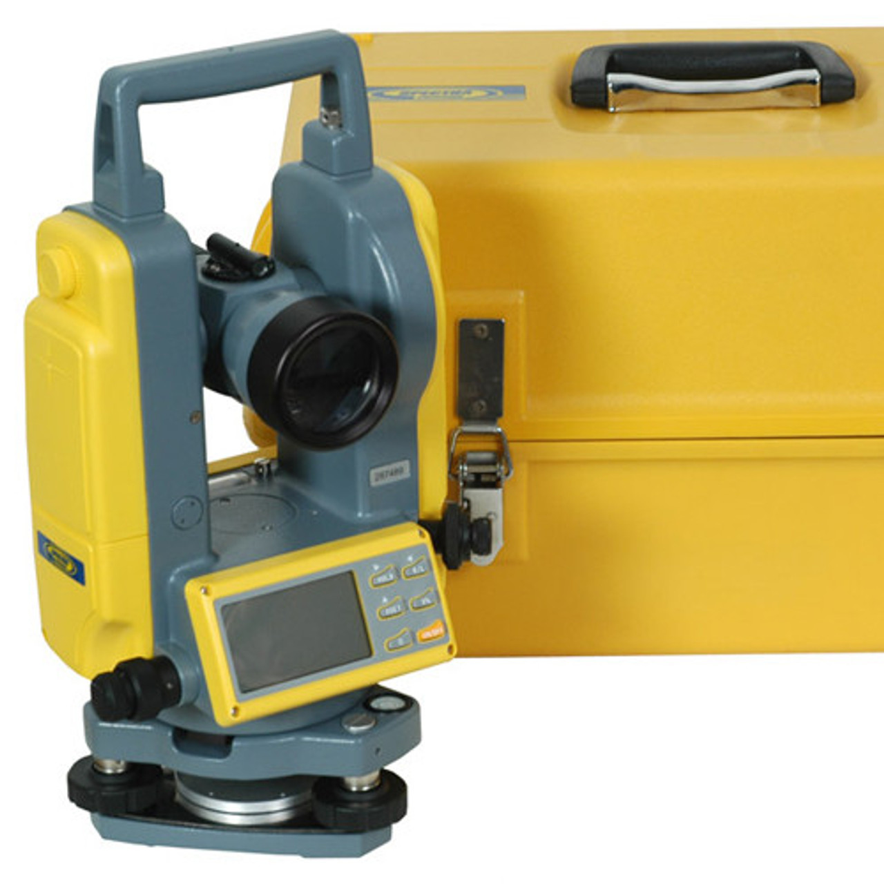 Elevate your surveying and construction projects with the Spectra DET-2 Theodolite. Engineered for unrivaled precision and durability, this advanced instrument empowers professionals with accurate angle measurements and efficient data collection. Designed to thrive in challenging environments, the DET-2 ensures reliable performance in any condition, from rugged construction sites to demanding topographic surveys. With intuitive features and a robust construction, this theodolite simplifies operation while delivering unmatched accuracy. Revolutionize your surveying workflow with the Spectra DET-2 Theodolite – your trusted companion for precise measurements and enhanced productivity.