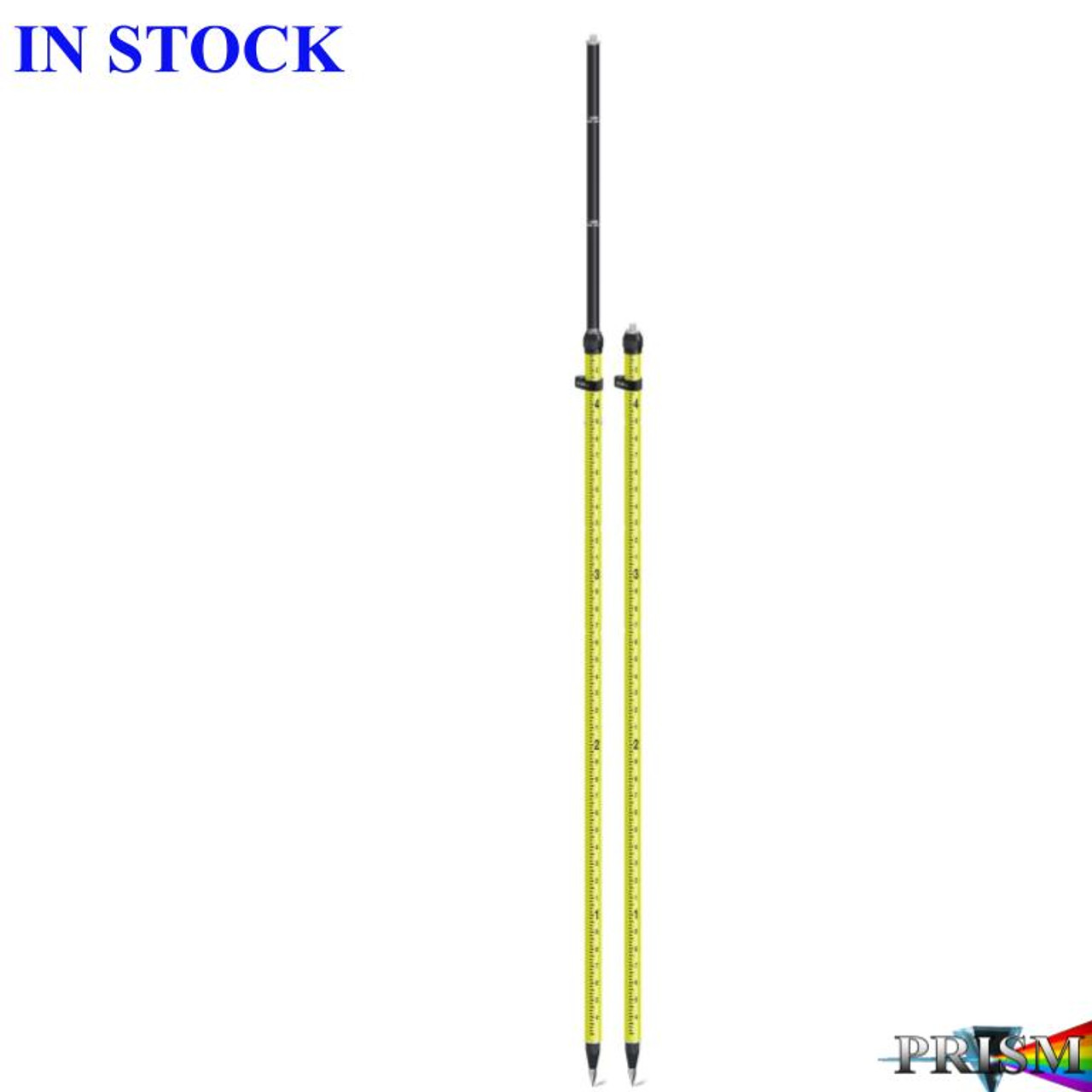 2.2 Meter Aluminum Rover Rod, 3 Position Snap-Lock, 10ths (09-2322-GT)