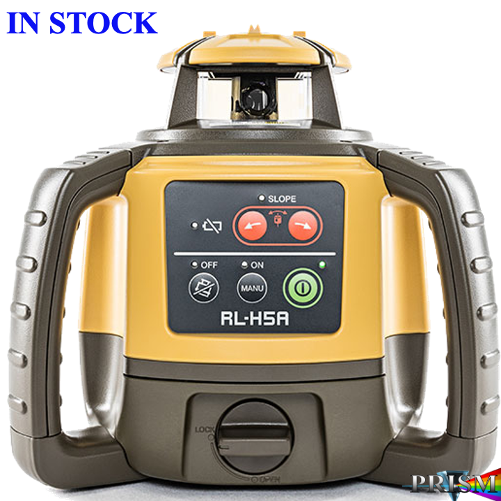 Topcon RL-H5A Horizontal Laser , w/ Receiver, Alkaline. (1021200-50LS-100