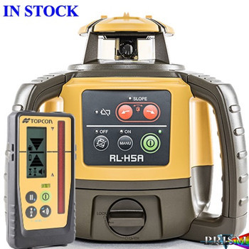 Topcon RL-H5A Horizontal Laser , w/ Receiver, Alkaline. (1021200-50LS-100