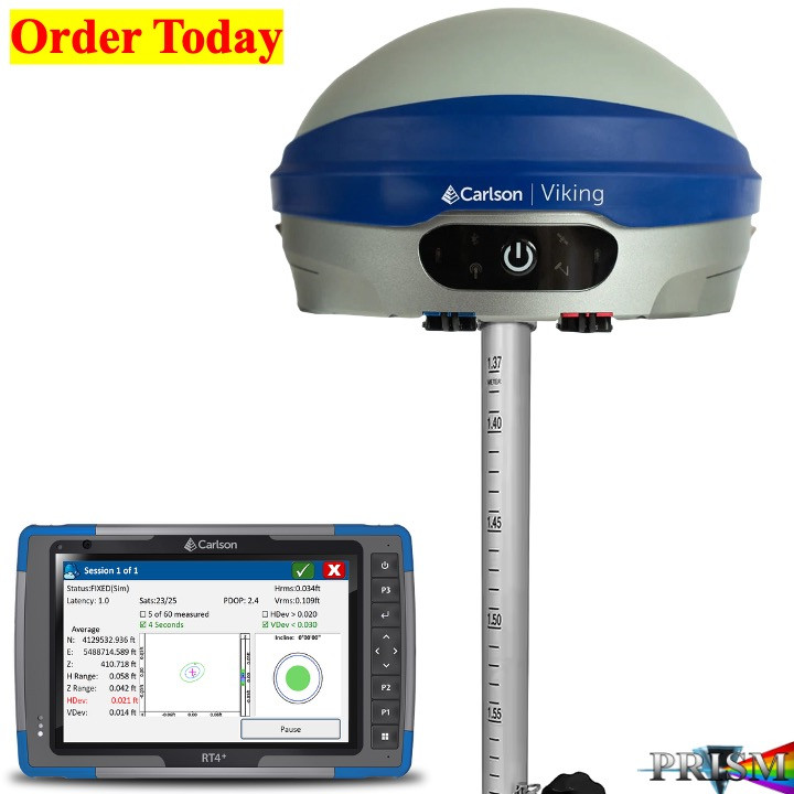 Carlson Viking  GNSS Base/Rover Receiver