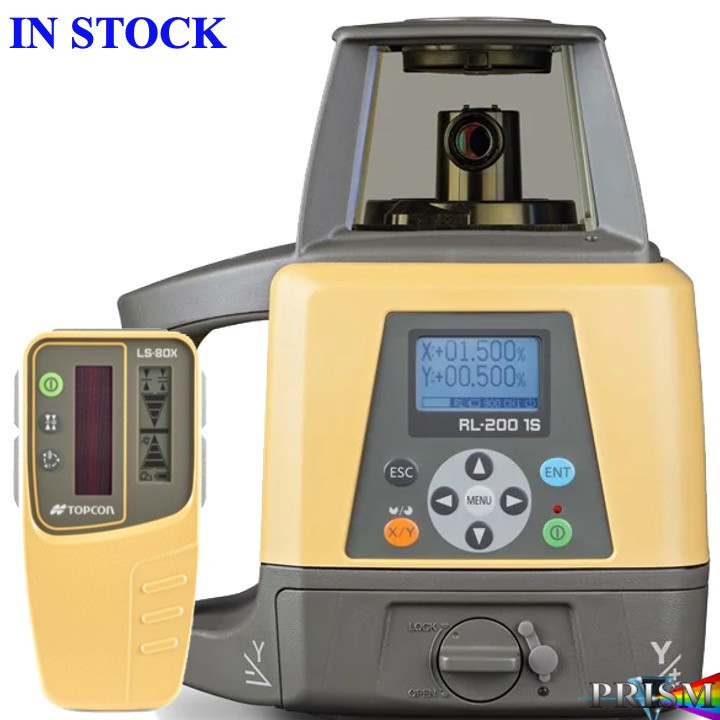 RL-200 1S (-5 to +25%) Single Slope Laser, w/ LS-80X Sensor, Alkaline.