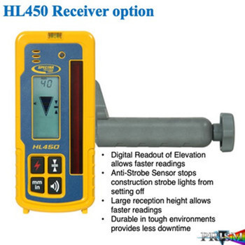 Spectra GL612N  ± 25%  Single Grade w/HL450 Receiver , w/RC602N remote,Alkaline  Batt.
