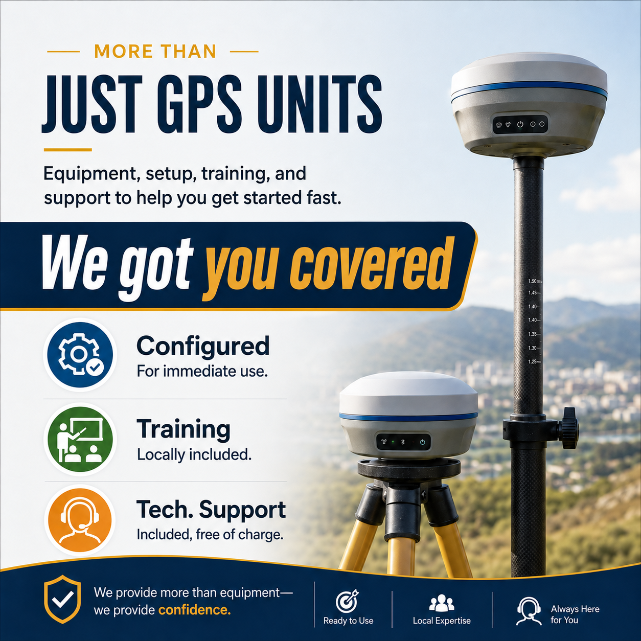 CHCNAV i85 Pocket-Sized Laser IMU-RTK GNSS Receiver
