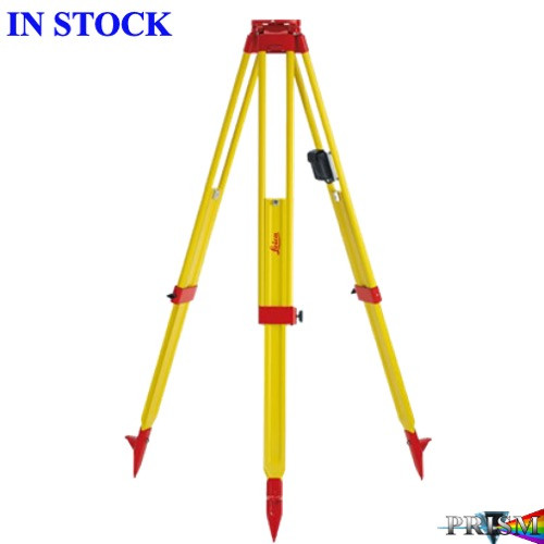 Leica GST20 heavy-duty wooden surveying tripod for total stations and precision field measurement