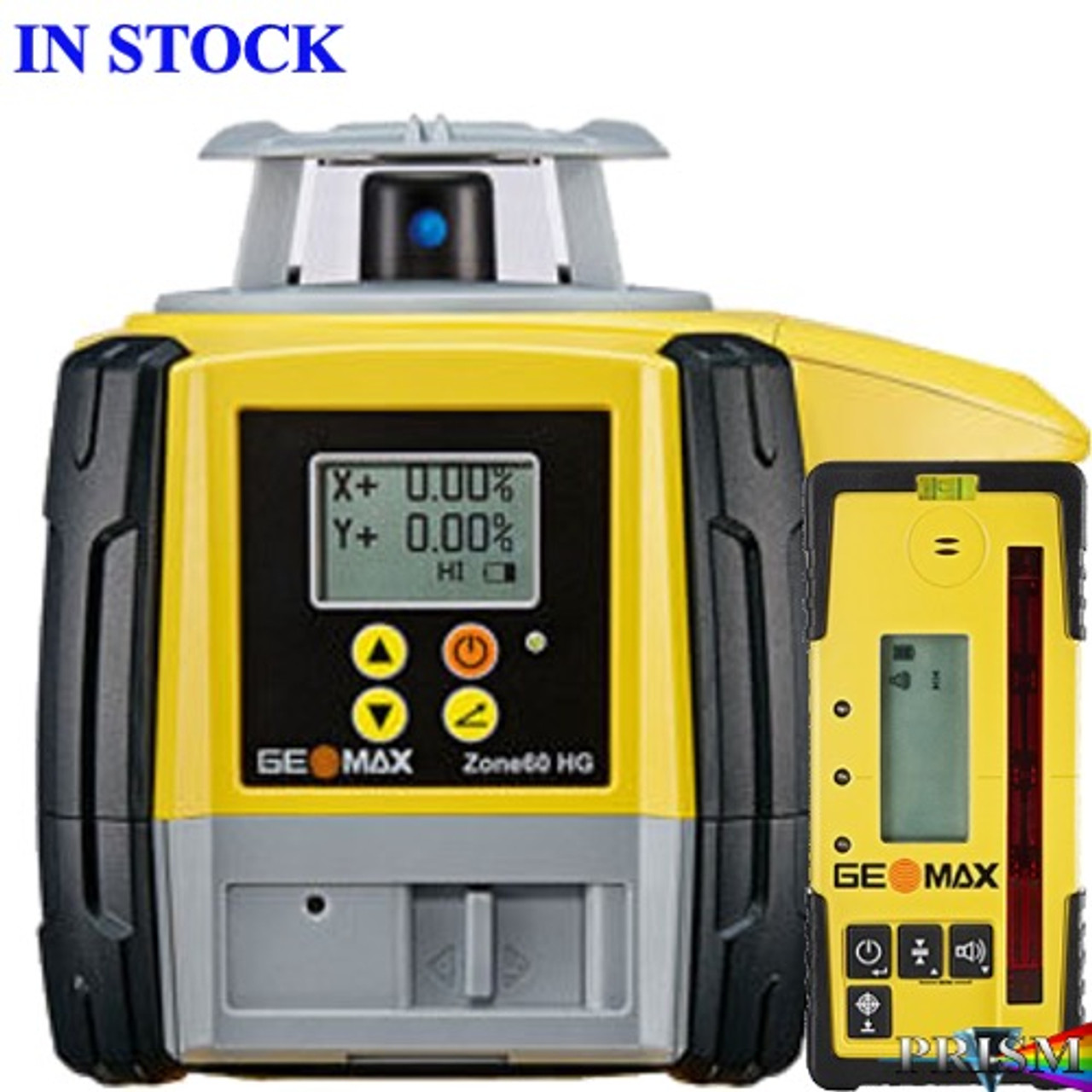 Geomax Zone 60DG up to 15% Dual Grade Laser Level, ZRB90 receiver w/Certificate of