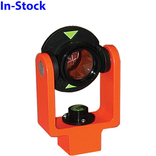 SECO 25 mm Mini Prism System with Center Vial – Flo Orange (6200-10-FOR)