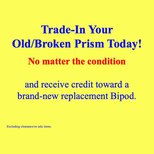 SECO Mini Stakeout Prism with Site Cones – Flo Orange (6405-10-FOR) (6405-10-FOR)