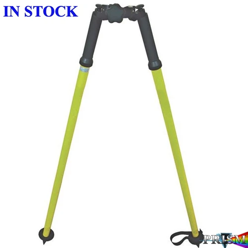 SECO 5217-40-FLY Flo Yellow Construction Series thumb-release survey bipod for GNSS, GPS and prism poles.