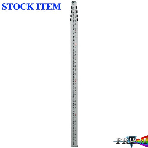 SECO Leveling Rod – 16 ft / 5-pc / 10ths Grad