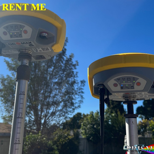 For rent: RTK Base & Rover / Network Rover GNSS Systems