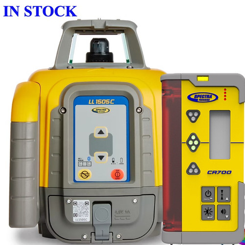SPECTRA LL1505C Laser Level, Rechargeable Battery,