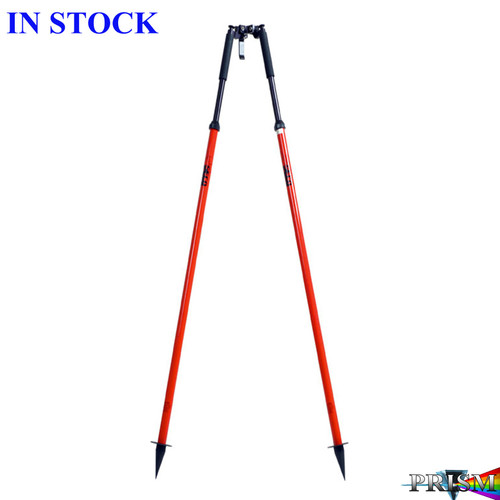 SECO Quick Lever Bipod with Thumb-Release Legs – Red 5217-50-RED
