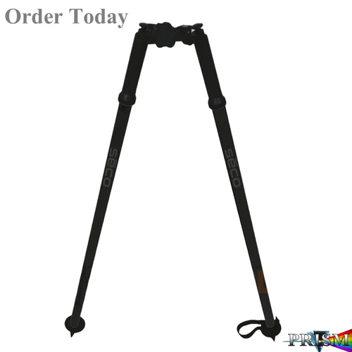 SECO Thumb-Release Bipod – Black (5217-04-BLK)