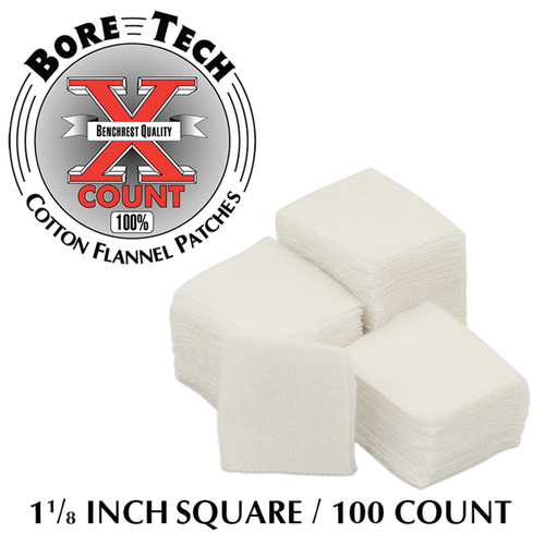 Cleaning Patches - Square - 1 1/8 in / 100 Count
