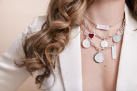 Colby Davis Pendant: Medium Friendship Knot - Sterling Silver