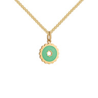 Colby Davis Pendant: Morgan - Gold Vermeil
