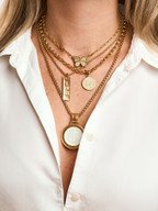 Colby Davis Pendant: Small Sunflower - Gold Vermeil