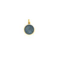 Colby Davis Pendant: Small Scallop Shell - Gold Vermeil
