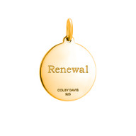 Colby Davis Pendant: Medium Starfish - Gold Vermeil