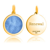 Colby Davis Pendant: Medium Starfish - Gold Vermeil