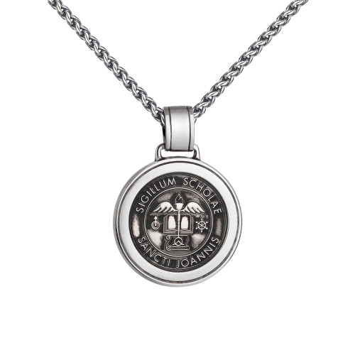 Colby Davis Prep School Collection: Large Saint John's Pendant Colby Davis Prep School Collection: Large Saint John's Pendant