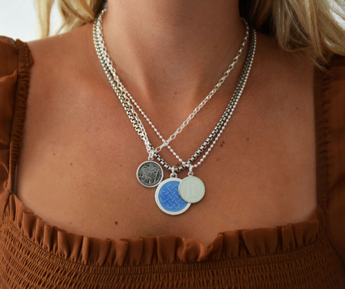 Colby Davis Pendant: Small Sisters - Sterling Silver