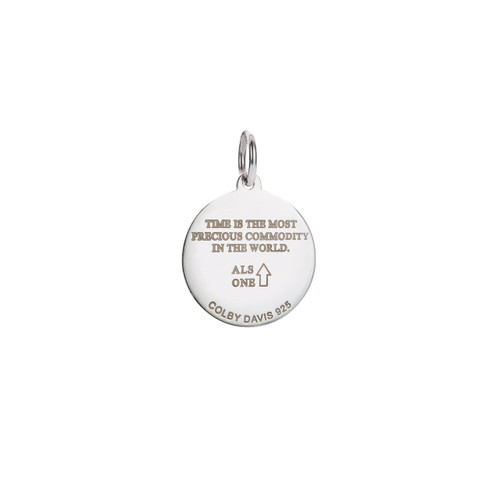 Colby Davis Pendant: Men's Medium ALS - Sterling Silver