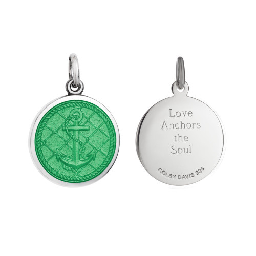 Colby Davis Pendant: Small Anchor - Sterling Silver Colby Davis Pendant: Small Anchor - Sterling Silver